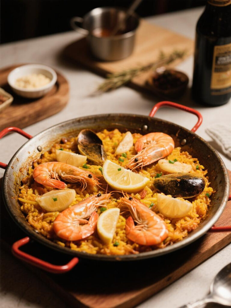 Seafood Paella